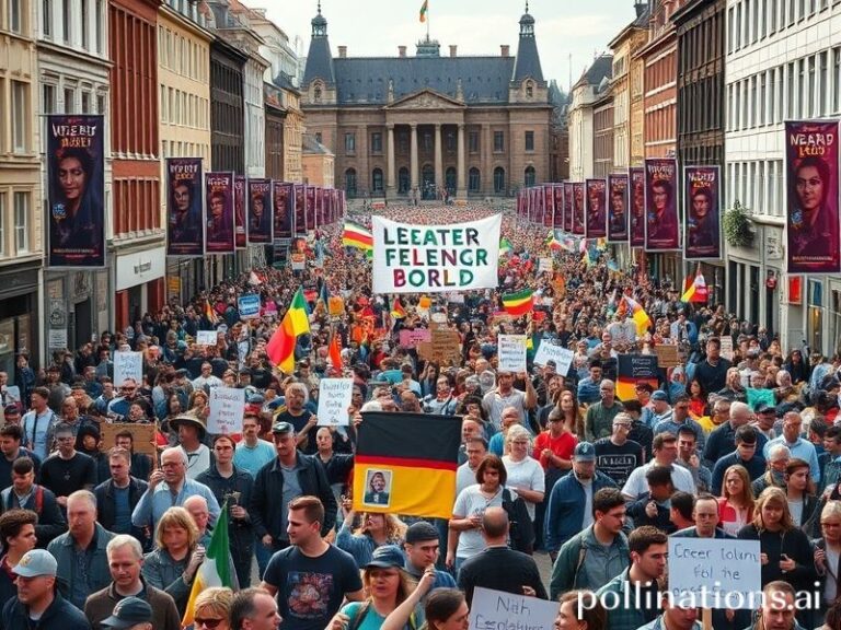 Malta Tens of thousands in climate march before Dutch vote