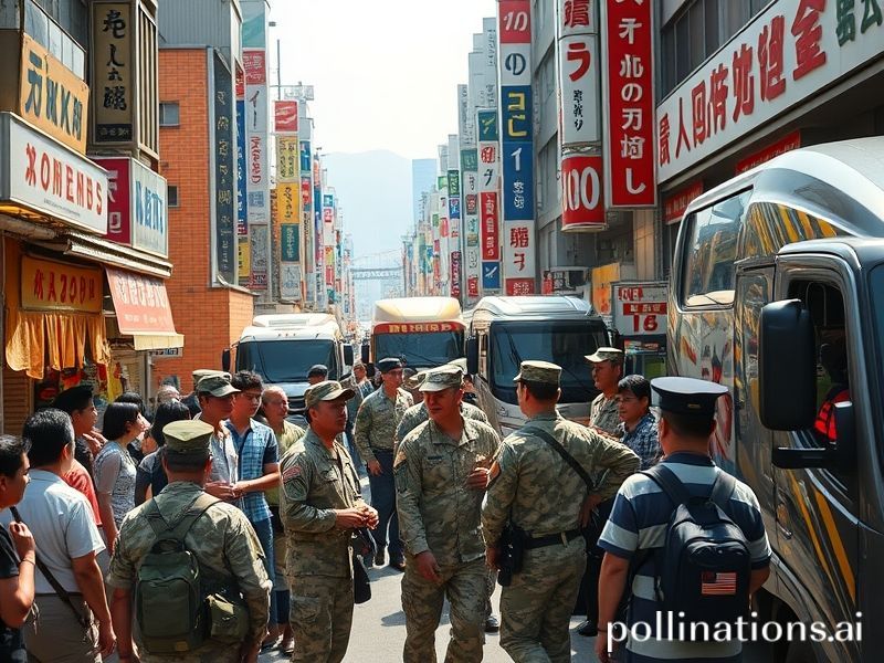 Malta Troops, trade and 'hot' trucks: Trump descends on Japan