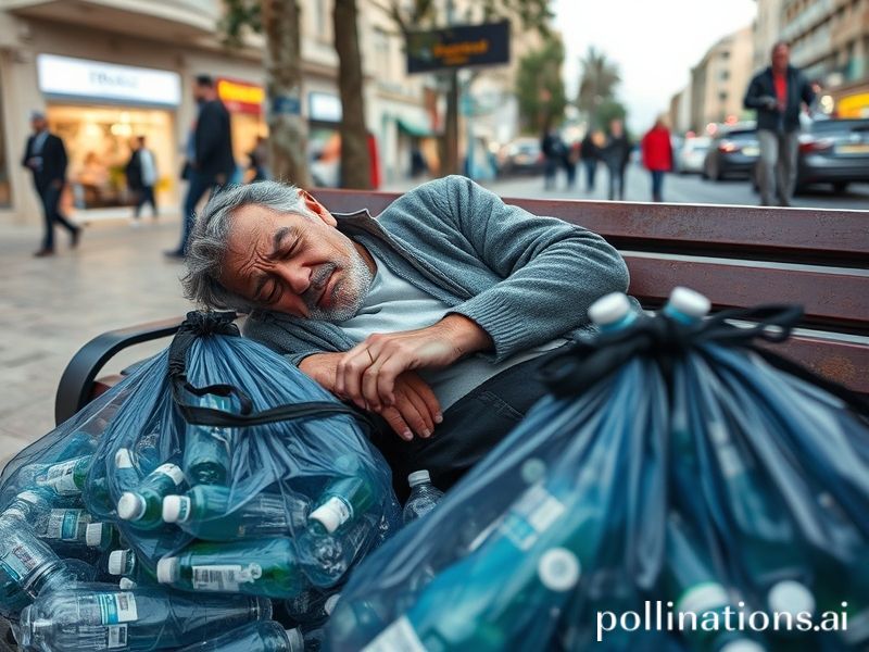 Malta Homeless man jailed after found asleep on Sliema bench with bags of bottles