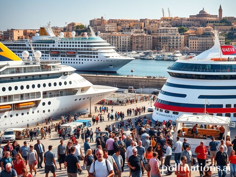 Malta Cruise passengers visiting Malta increase by 8.9% in Q3