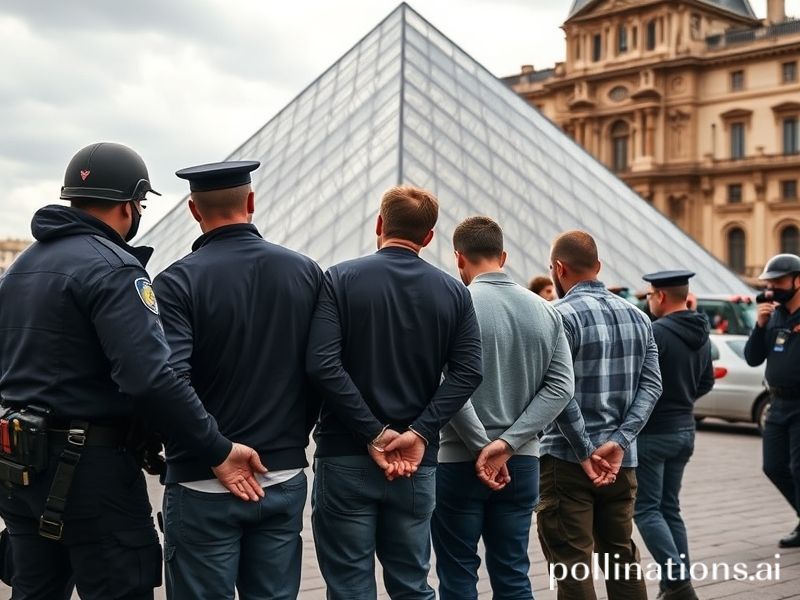 Malta France arrests five new suspects over Louvre jewellery heist