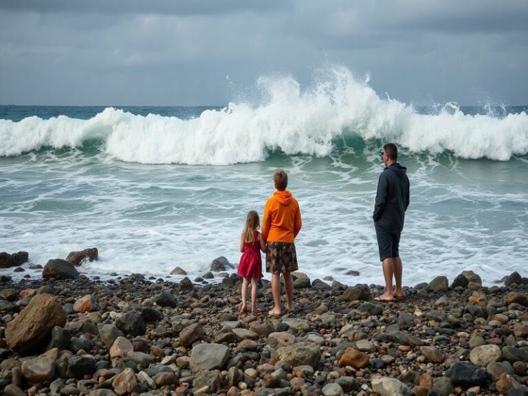 Malta Family watched helplessly as wave swept father and son away