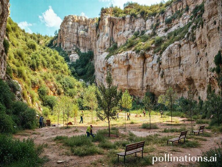 Malta Disused quarry between Mqabba and Qrendi being turned into park