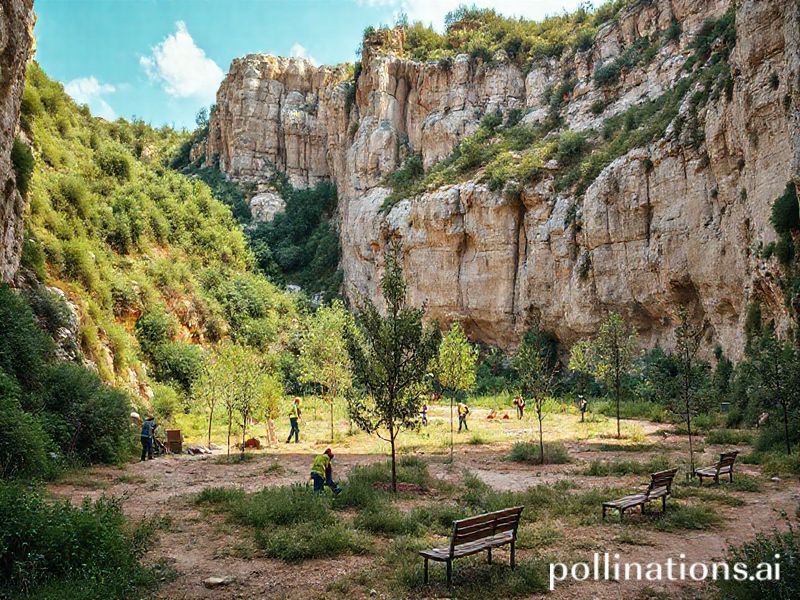Malta Disused quarry between Mqabba and Qrendi being turned into park
