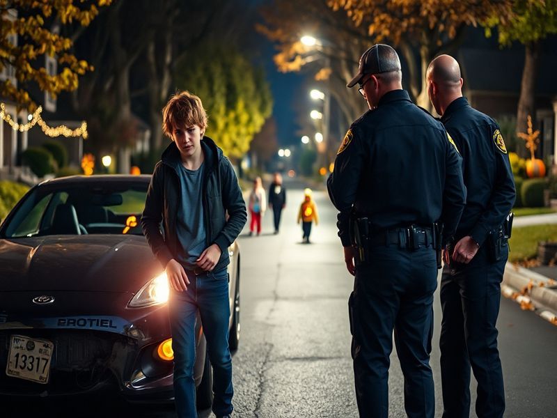 Malta Teen driver arrested after high-speed chase past trick-or-treaters