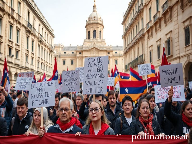 Malta ‘We do not forget’: Serbs in Malta rally against Serbian corruption