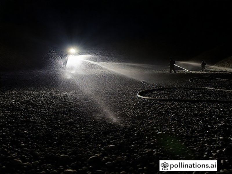 Malta Explanation demanded as Ta' Qali gravel is watered 'under cover of darkness'