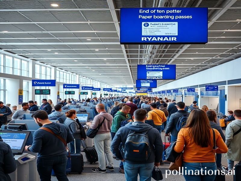 Malta Ryanair to scrap paper boarding passes next week: Here is what you need to know