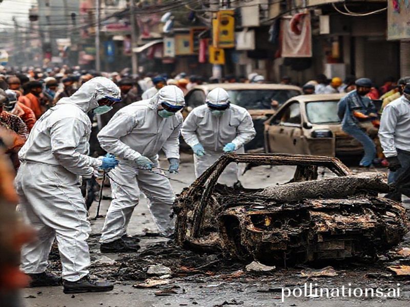 Malta Indian forensic teams scour deadly Delhi car explosion that killed eight