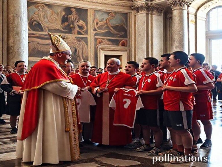 Malta Pope Leo XIV hosts Malta national football team in a special audience at Vatican