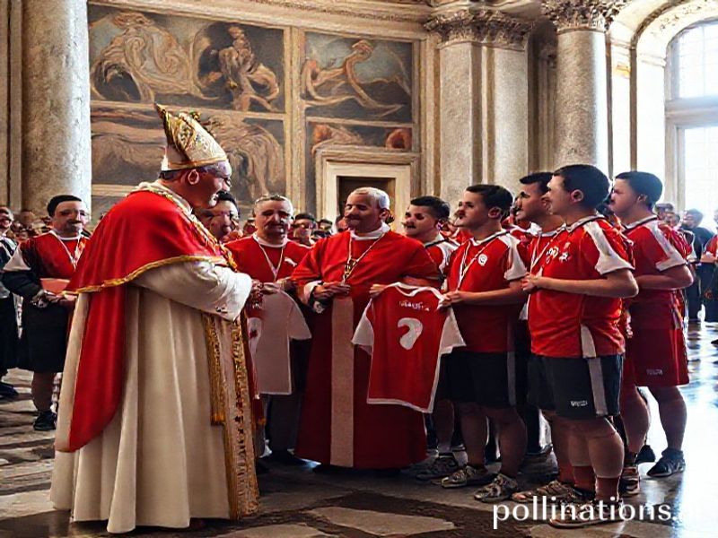 Malta Pope Leo XIV hosts Malta national football team in a special audience at Vatican