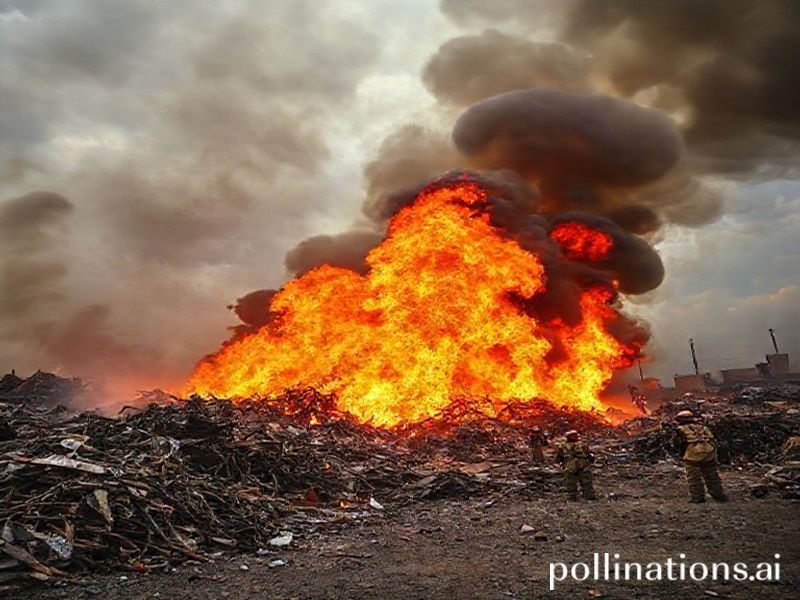 Malta Fierce fire at Tal-Barrani scrapyard 'contained' after five hours