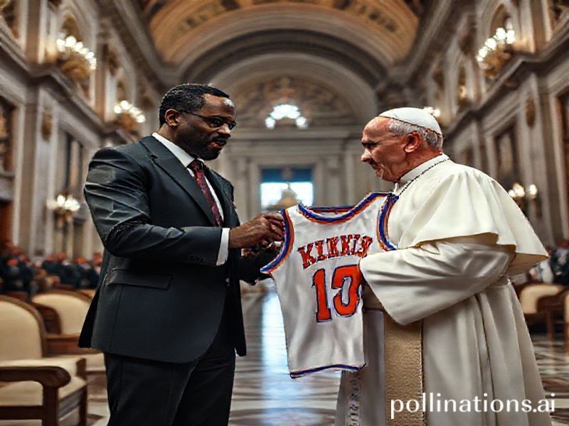 Malta Spike Lee gifts pope Knicks jersey as pontiff meets film stars at Vatican