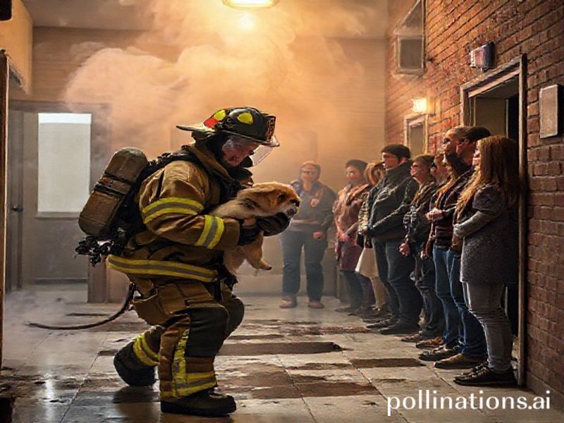 Malta Trapped residents, pets rescued after fire in apartment block's common area