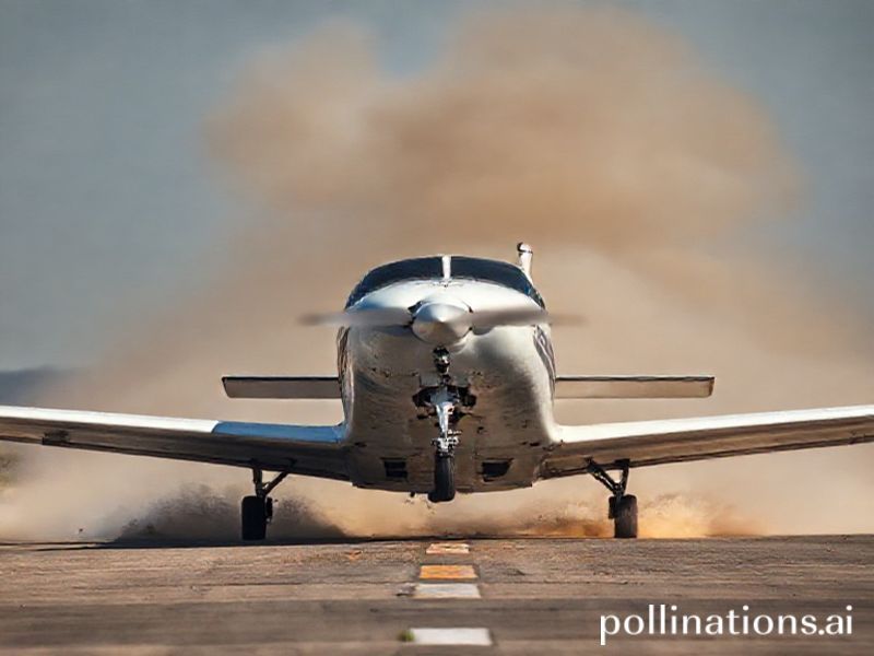 Malta Light aircraft's nosewheel collapses during landing