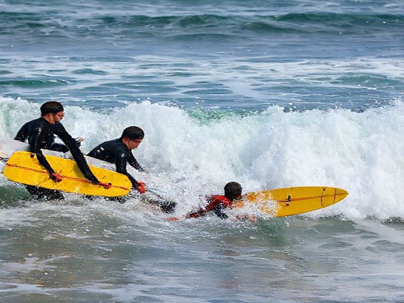Malta With no lifeguards, surfers are rescuing swimmers at Golden Bay