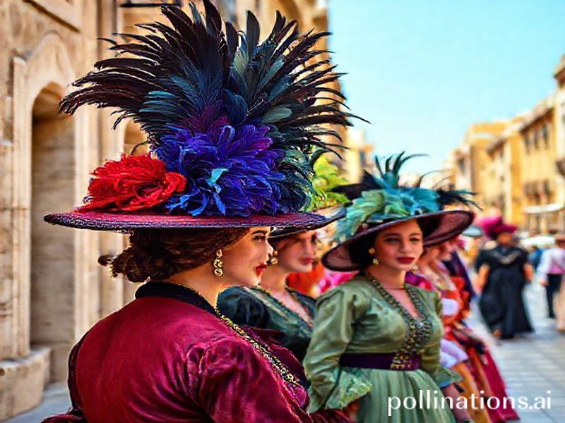 Malta In pictures: Feathered hats in Malta’s early fashion