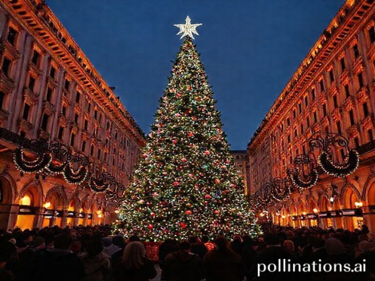 Malta Valletta unveils its Christmas tree, heralding the festive season