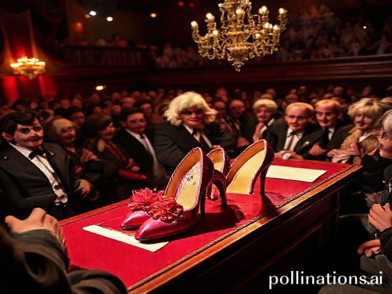 Malta Something for moi? Miss Piggy’s shoes go under the hammer