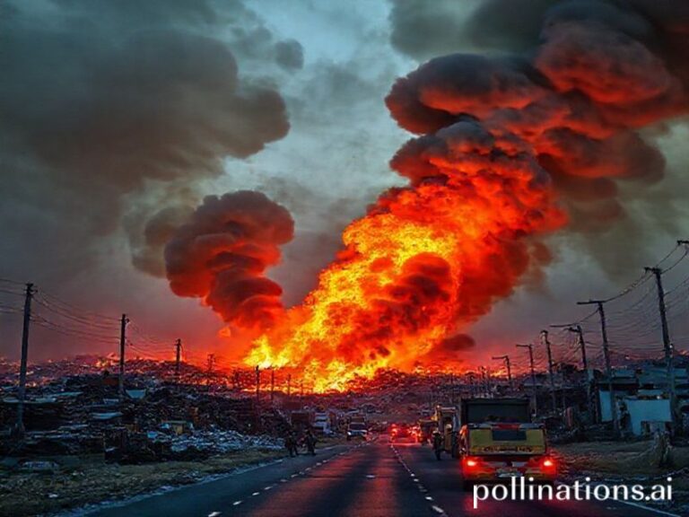 Malta Marsa scrapyard fire blazes for hours, closing roads and evacuating workers