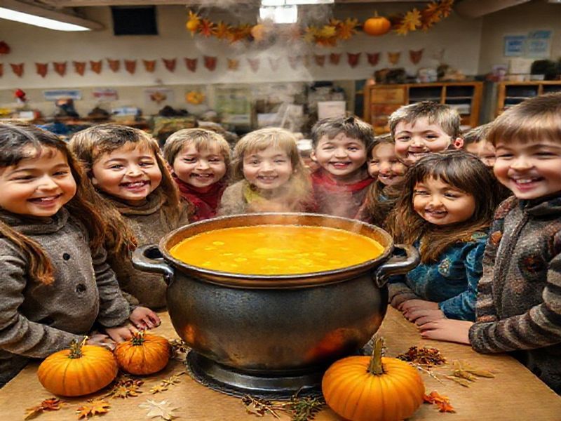 Malta Pumpkin soup day brings warm smiles among Victoria students