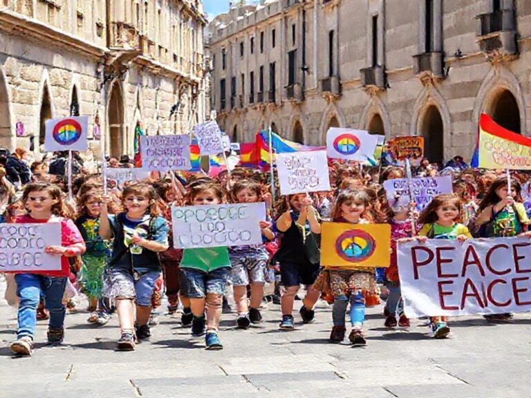 Malta Children march through Valletta in first-ever peace march