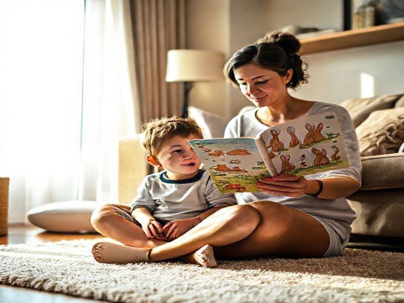 Malta His mother told him stories about rabbits. Now other children can hear them, too