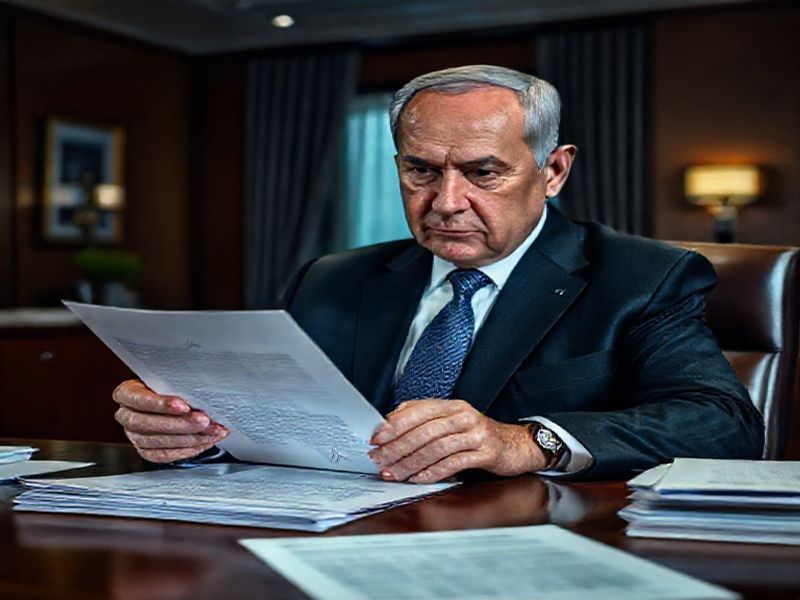 Malta Netanyahu submits pardon request in Israel corruption cases