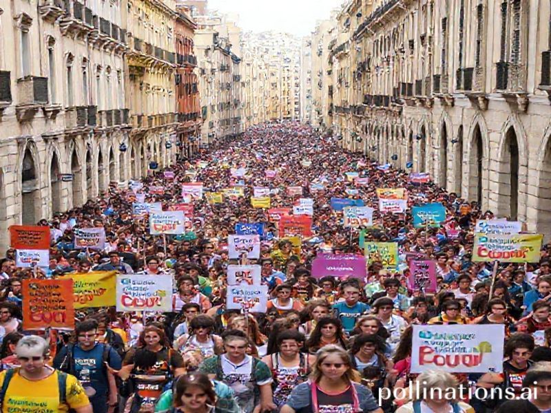 Malta Thousands walk to Valletta in aid of the Community Chest Fund