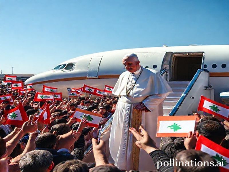 Malta Pope arrives in Lebanon with message of peace for the crisis-hit country