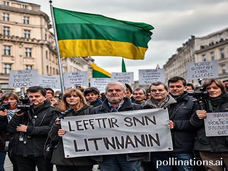 Malta Lithuania's public broadcaster journalist protest independence threats
