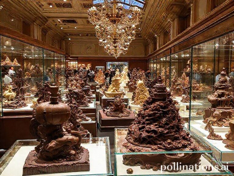 Malta Rich art: French pastry chefs auction chocolate sculptures