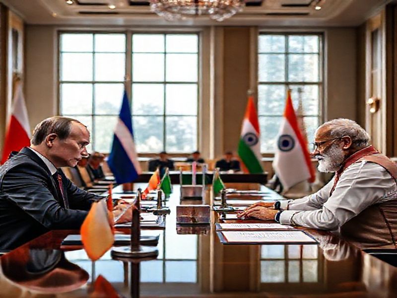 Malta Putin visits India for defence, trade talks