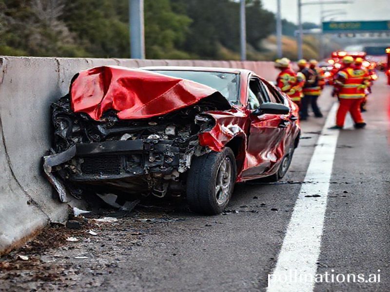 Malta Driver grievously injured in barrier crash