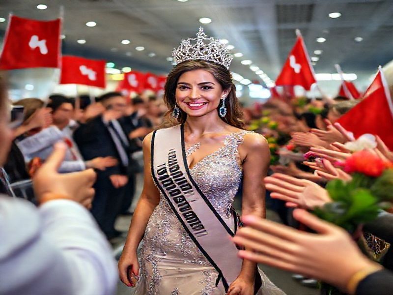 Malta Miss Universe Malta receives warm welcome at airport