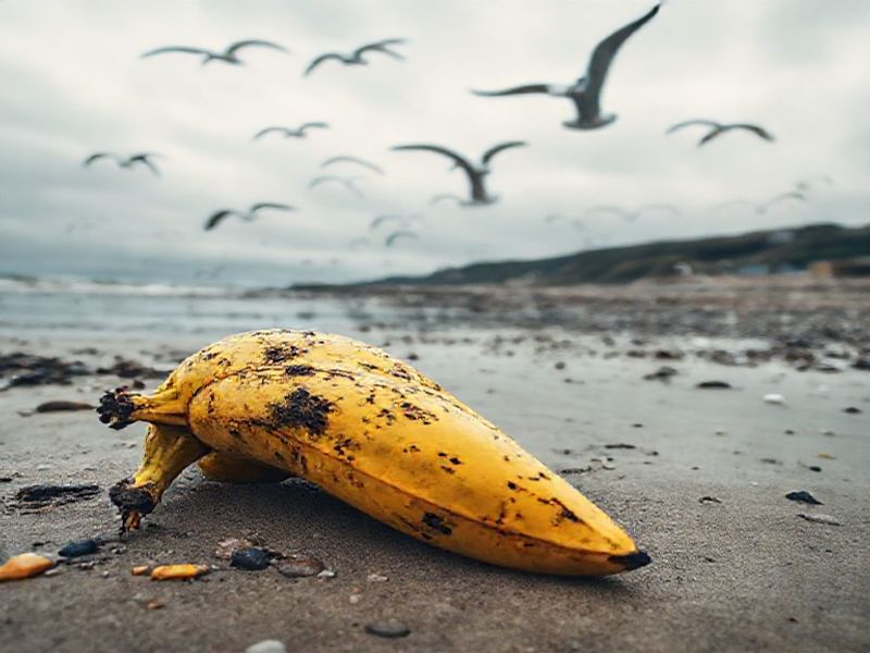 Malta UK public urged to keep eyes peeled for washed-up banana