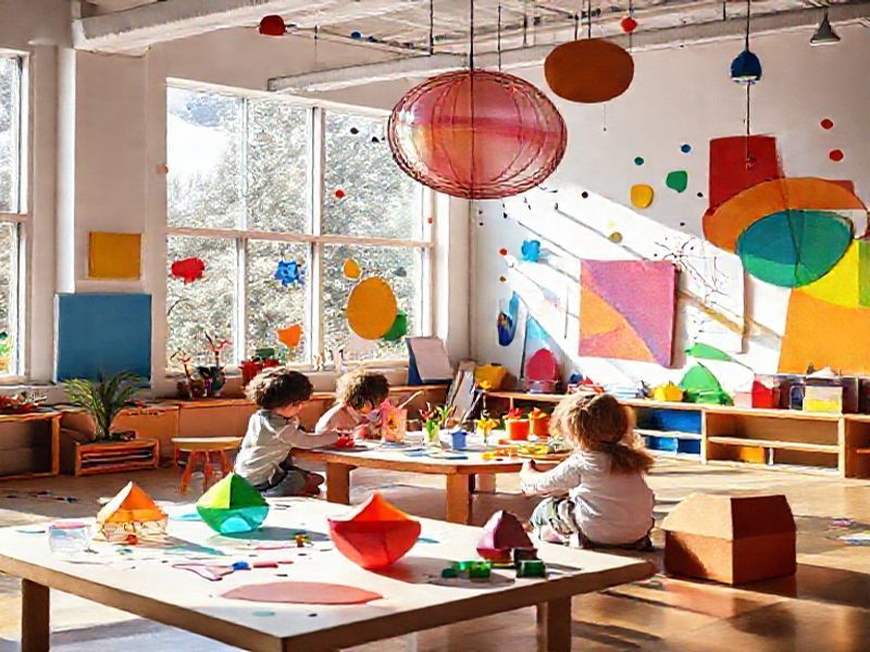 Malta Children’s workshop inspired by Victor Pasmore’s playful creations