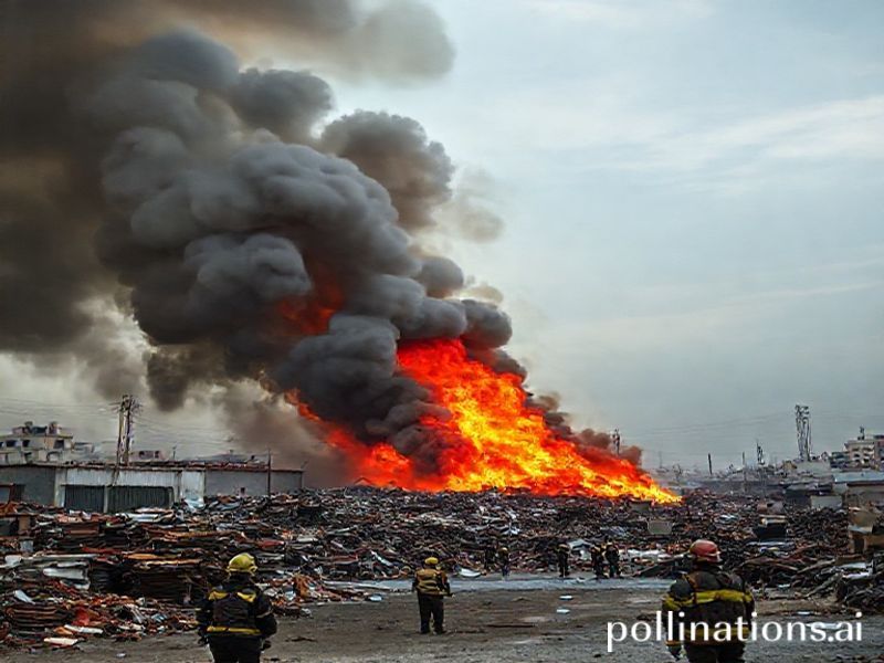 Malta Tal-Barrani scrapyard that caught fire had stop order for missing hydrants