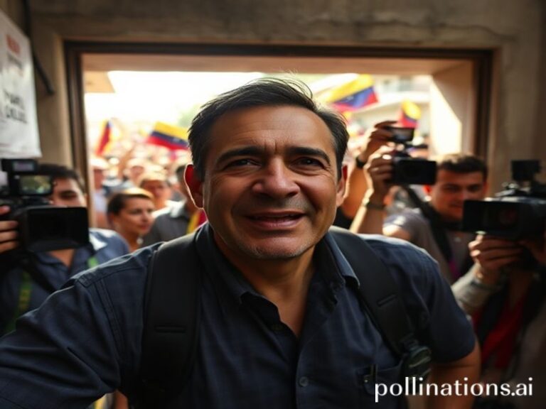 Malta Venezuelan opposition leader emerges from hiding after winning Nobel