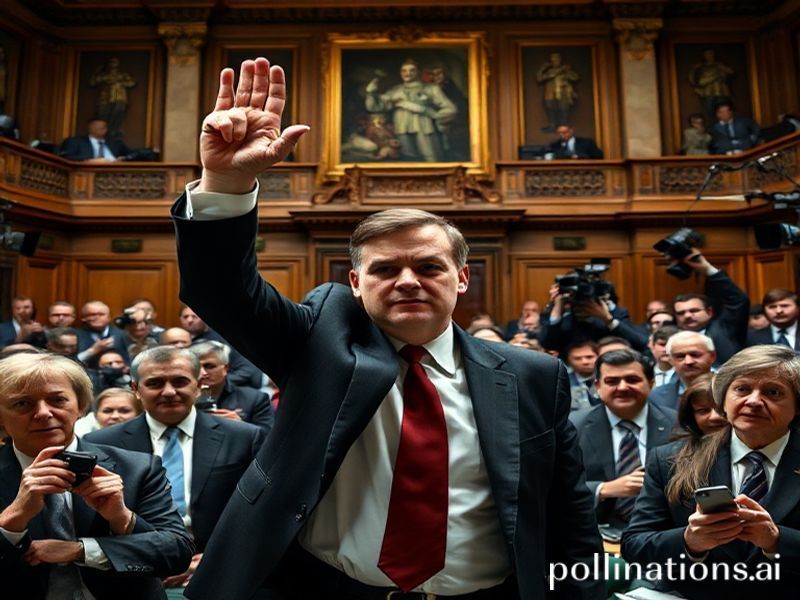 Malta German far-right MP charged over Hitler salute in parliament