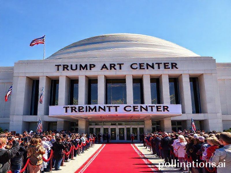 Malta Trump renames Kennedy arts centre after himself