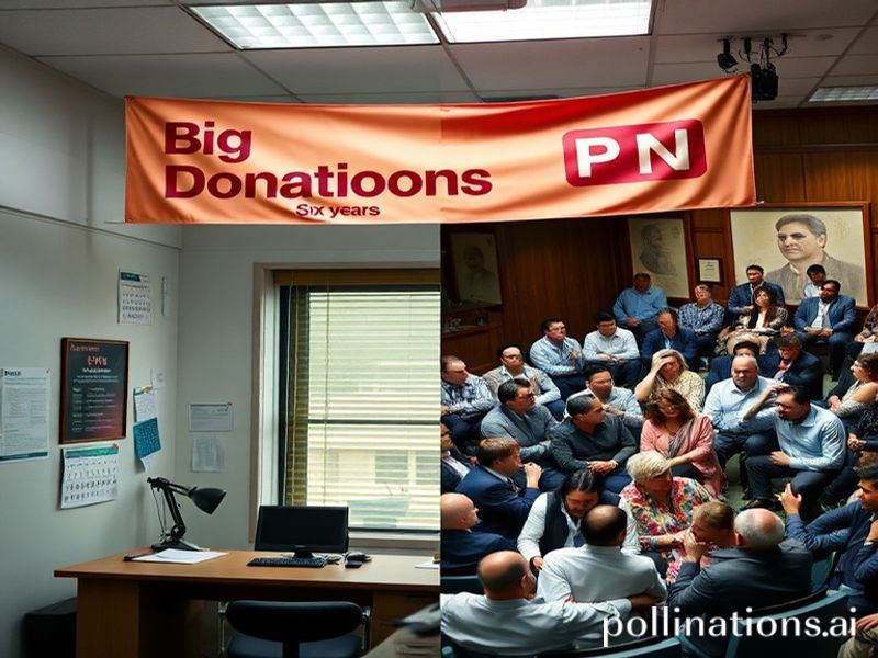 Malta PL, PN declare just five big donations in six years