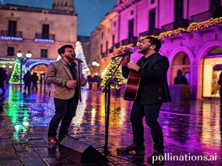Malta Joseph Calleja and Marco Mengoni’s rain Christmas magic on Malta