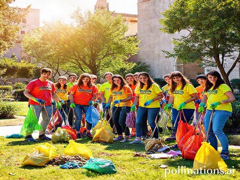 Malta Volunteers roll up their sleeves in Mosta clean-up