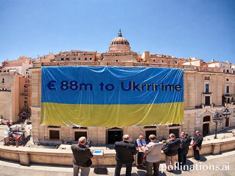 Malta Malta to pay €8m interest on EU loan to Ukraine by 2028