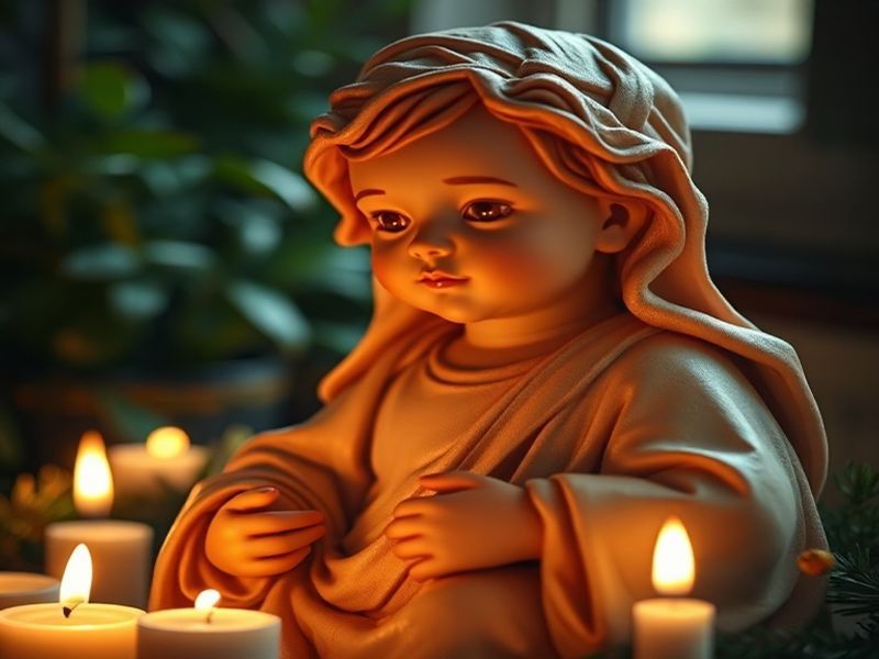 Malta The story behind an Infant Jesus wax image