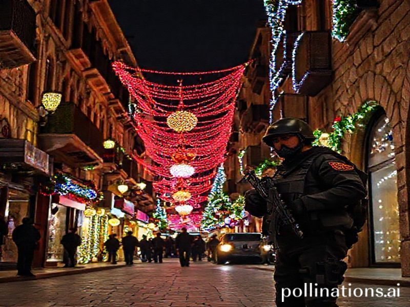 Malta Festive lights, security tight for Christmas in Damascus