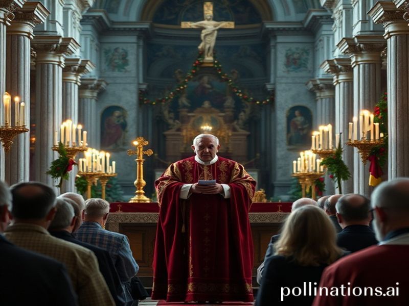 Malta Pope Leo condemns 'open wounds' of war in first Christmas homily