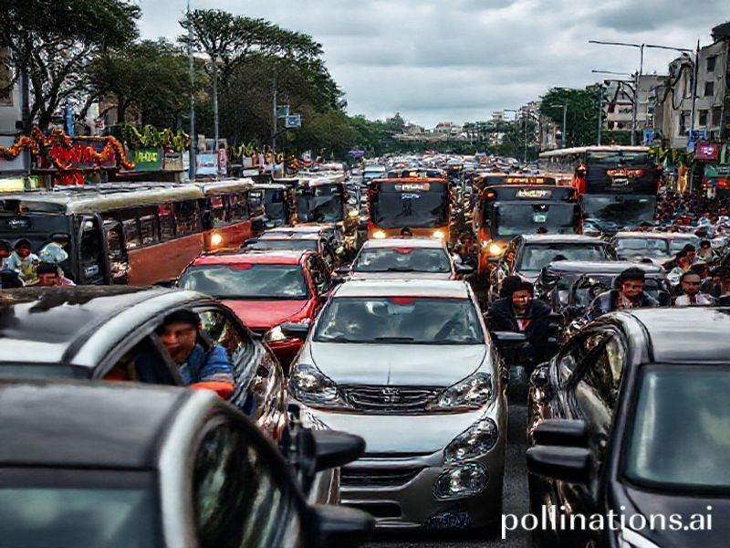Malta Traffic gridlock at Ċirkewwa on Boxing Day