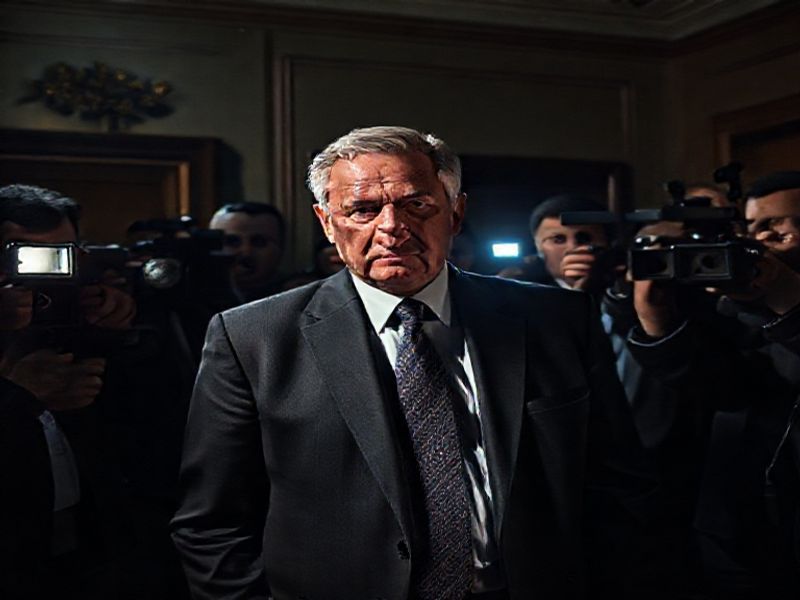 Malta Robert Abela, shielding Roderick to protect himself